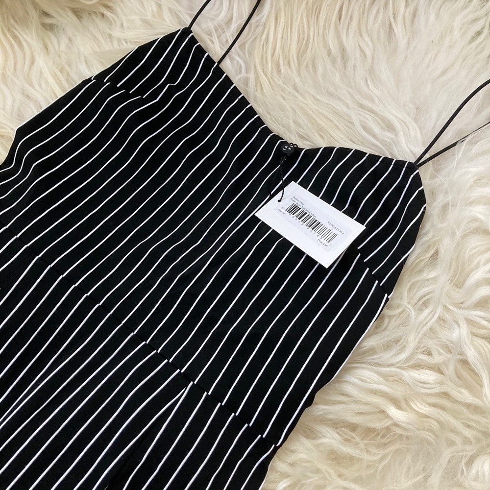 TANYA TAYLOR Striped Midi Dress - Picture 5 of 9